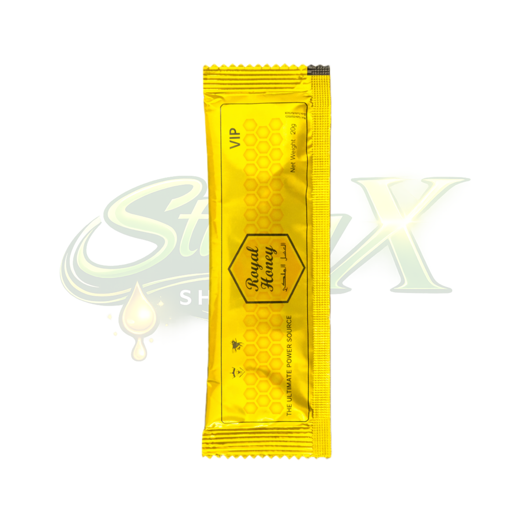Royal Honey VIP 🍯 | Stickyx | Miel Premium con Ginseng | Sobre Individual